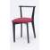 Стул Франк ПМ чёрный/красный