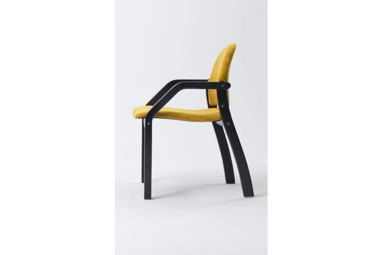 Стул-кресло Джуно 2.0 чёрный/жёлтый-10