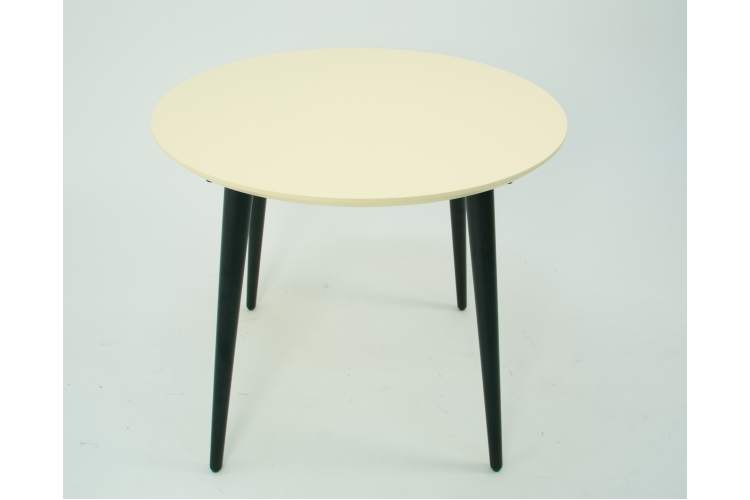 Стол Монте К 100 чёрное дерево/слоновая кость-5