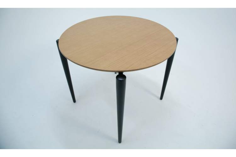 Стол Pawook К 90 чёрный/натур-6