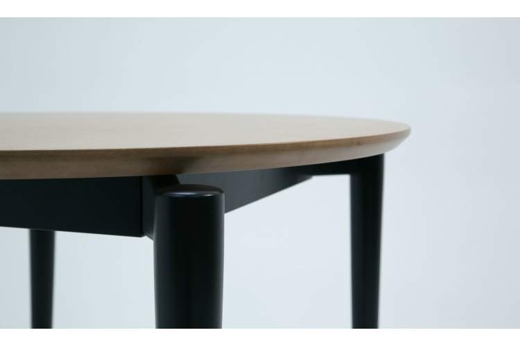 Стол Pawook К 90 чёрный/натур-4