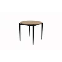 Стол Pawook К 90 чёрный/натур