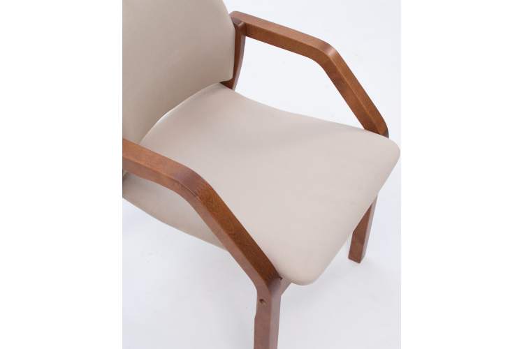 Стул-кресло Джуно 2.0, Орех/ Бежевый-15