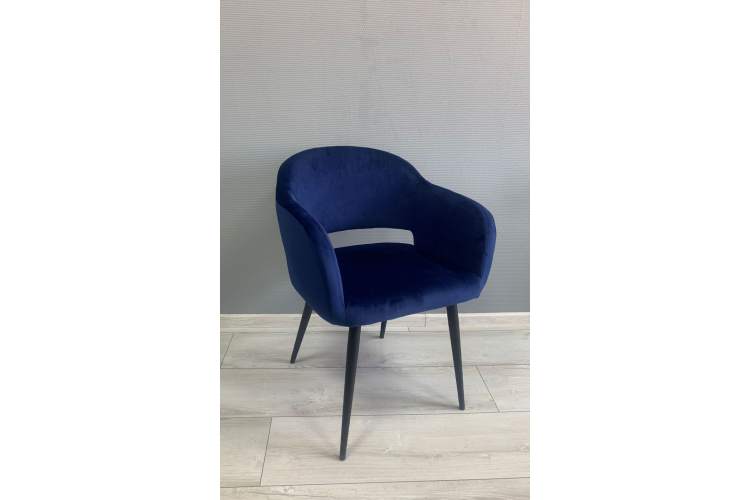 Стул Пичч чёрный / синий-2