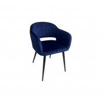 Стул Пичч чёрный / синий