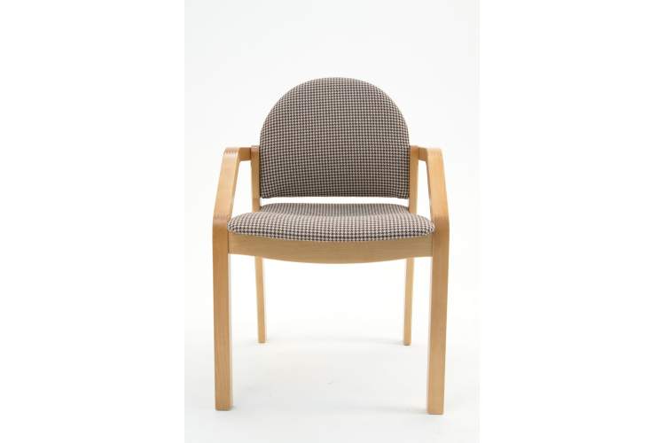 Стул-кресло Джуно 2.0 натур/гусиная лапка-2