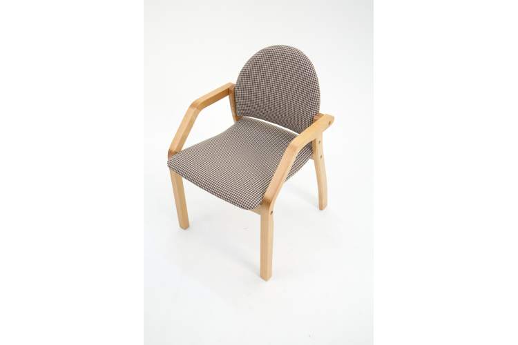 Стул-кресло Джуно 2.0 натур/гусиная лапка-3