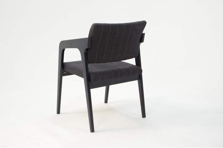 Стул-кресло Шадди чёрный/синий-5