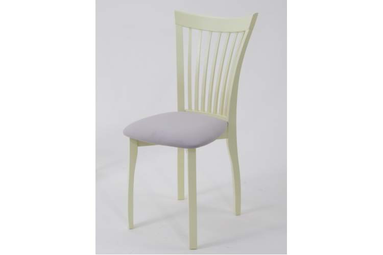 Обеденная группа Брамос К 100 слоновая кость со стульями Миранда слоновая кость серый-4