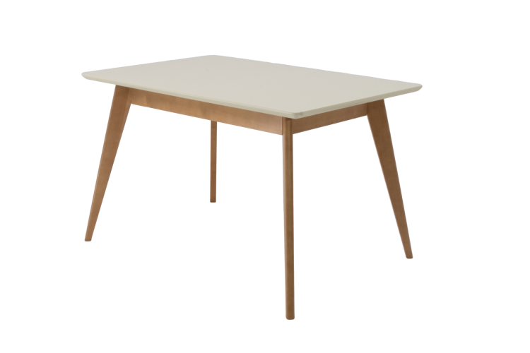 Стол Сканди 120, Натуральное дерево/Слоновая кость