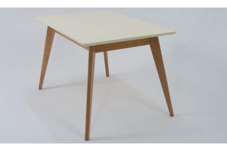 Стол Сканди 120, Натуральное дерево/Слоновая кость-5