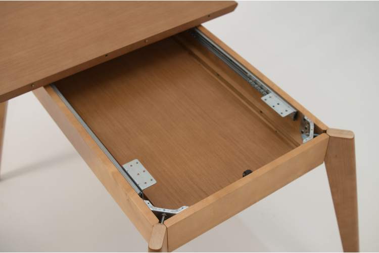 Стол Сканди 120, Натуральное дерево/Слоновая кость-9