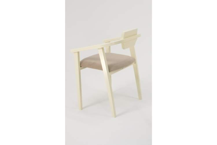 Обеденная группа Брамос К 100 слоновая кость со стульями Челси слоновая кость бежевый-5