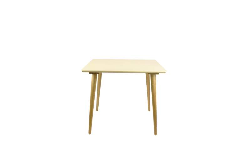 Стол Монте М 90, Натуральное дерево/Слоновая кость-2