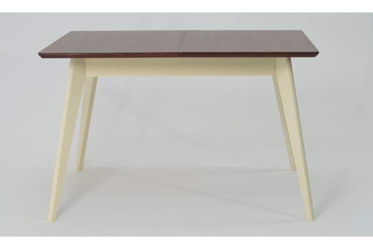 Стол Сканди 120, Орех/Слоновая кость-1