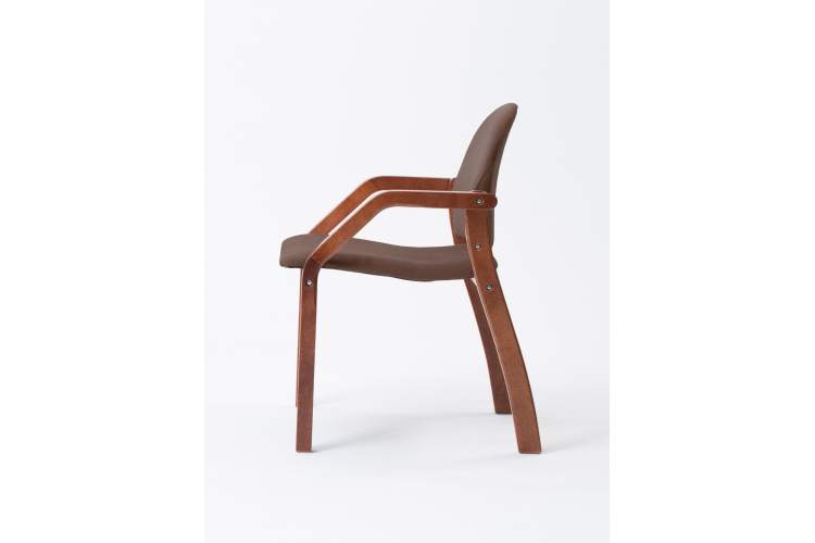 Стул-кресло Джуно 2.0 орех/коричневый-1