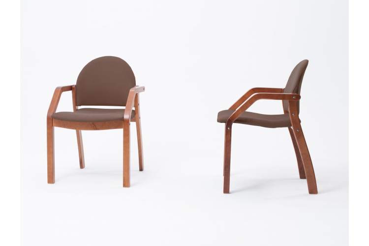 Стул-кресло Джуно 2.0 орех/коричневый-8