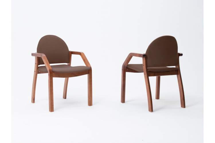 Стул-кресло Джуно 2.0 орех/коричневый-9