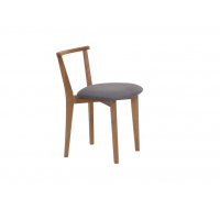 Стул Франк, натур серый