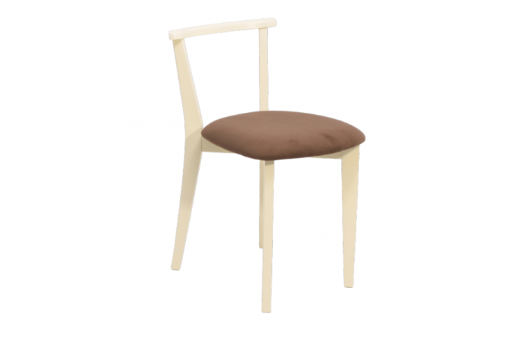 Стул Франк слоновая кость коричневый