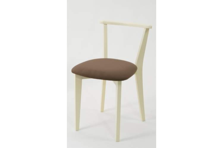 Стул Франк слоновая кость коричневый-3