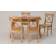 Стол Сканди 120 натур со стульями Ингольф натур
