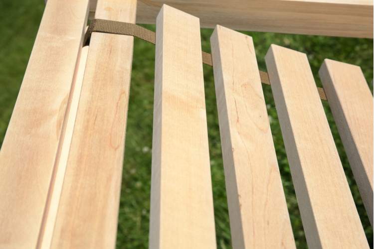 Шезлонг с подлокотниками Чивас, Натуральное дерево-15