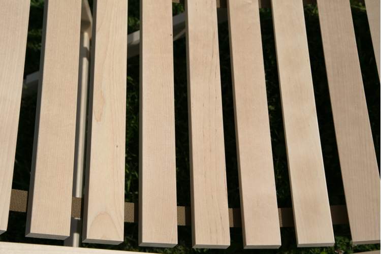 Шезлонг с подлокотниками Чивас, Натуральное дерево-14