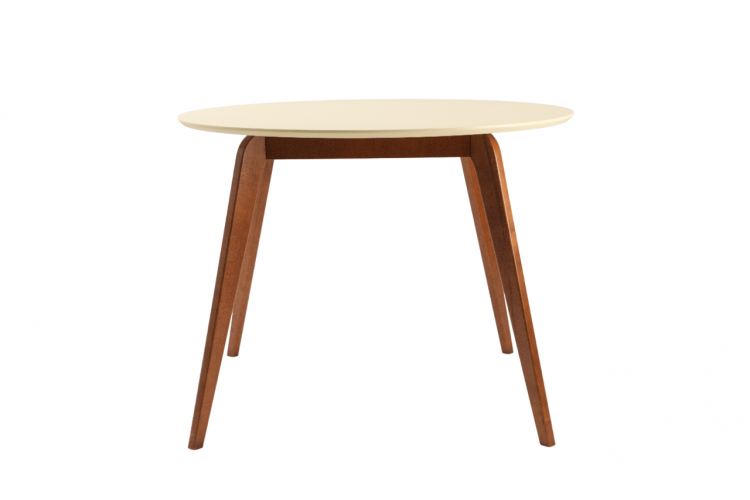 Стол Arki К 100 орех/слоновая кость