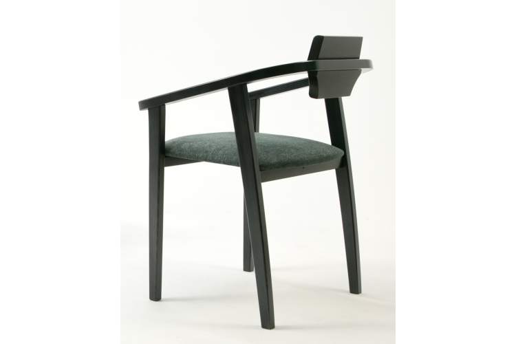 Стул-кресло Челси ПМ чёрный/зелёный-2