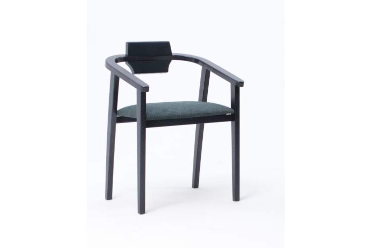 Стул-кресло Челси ПМ чёрный/зелёный-7