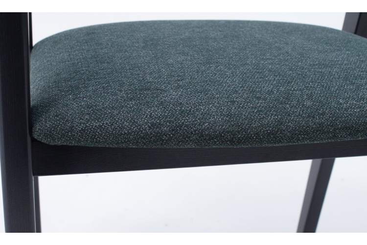 Стул-кресло Челси ПМ чёрный/зелёный-11