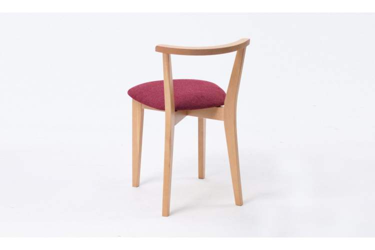 Стул Франк ПМ натур/красный-2