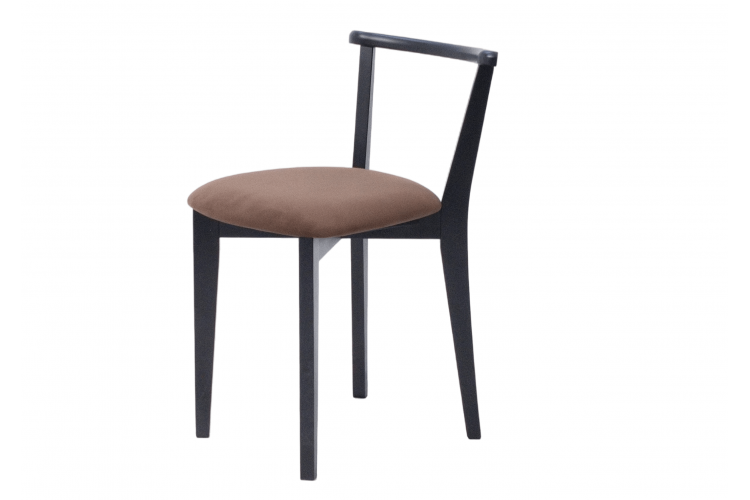 Стул Франк ПМ чёрный/коричневый
