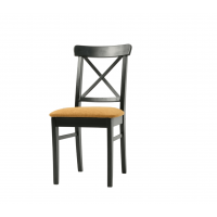 Стул Ингольф ПМ чёрный/карри