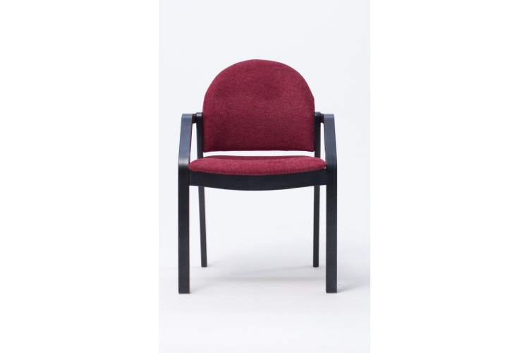 Стул-кресло Джуно 2.0 чёрный/красный-2