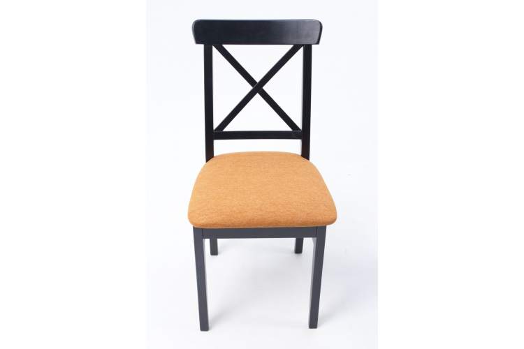 Стул Ингольф ПМ чёрный/карри-8