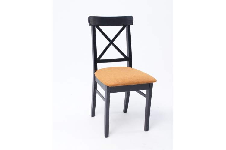 Стул Ингольф ПМ чёрный/карри-4