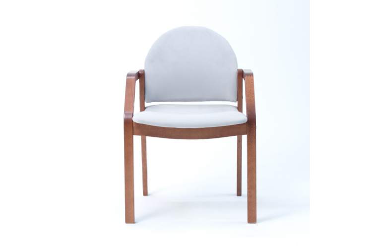 Стул-кресло Джуно 2.0 орех/серый-1