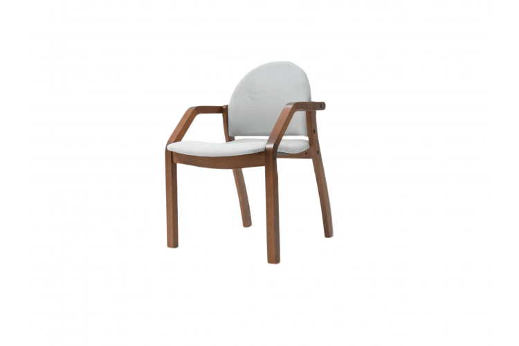 Стул-кресло Джуно 2.0 орех/серый