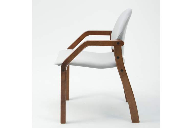 Стул-кресло Джуно 2.0 орех/серый-5