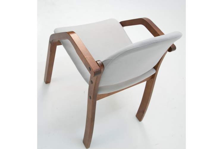 Стул-кресло Джуно 2.0 орех/серый-7