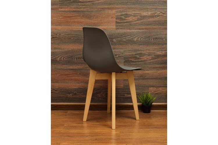 Стул Сашш натур /серый-6