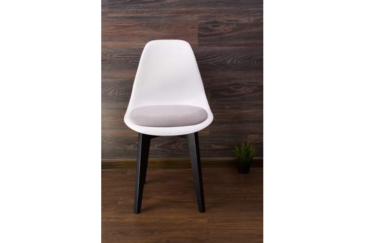 Стул Сашш чёрный /белый, серый-8