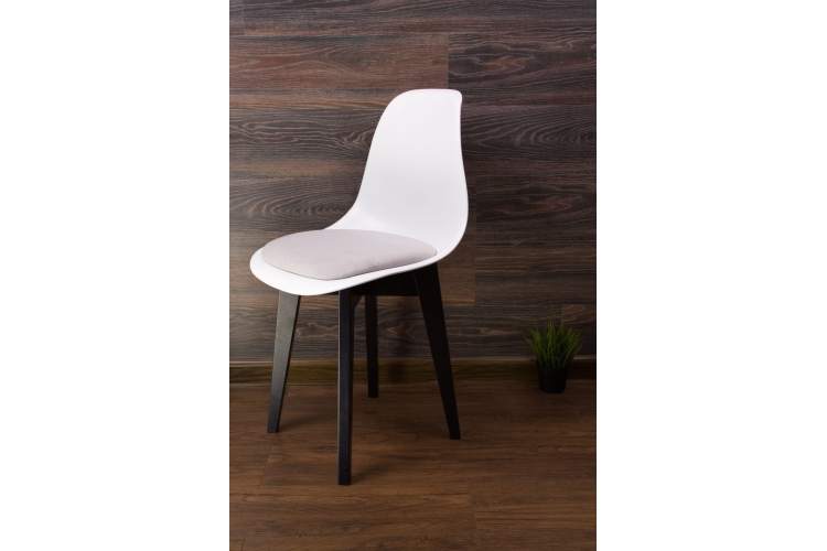 Стул Сашш чёрный /белый, серый-7