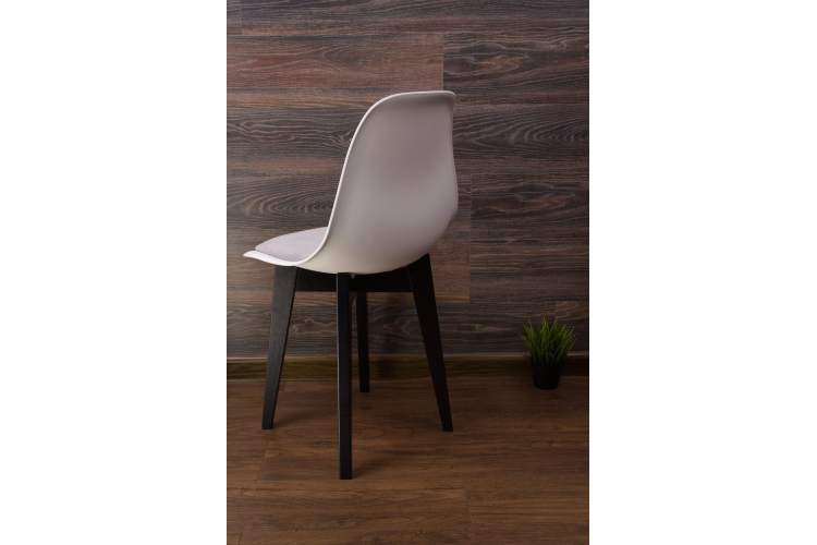 Стул Сашш чёрный /белый, серый-5