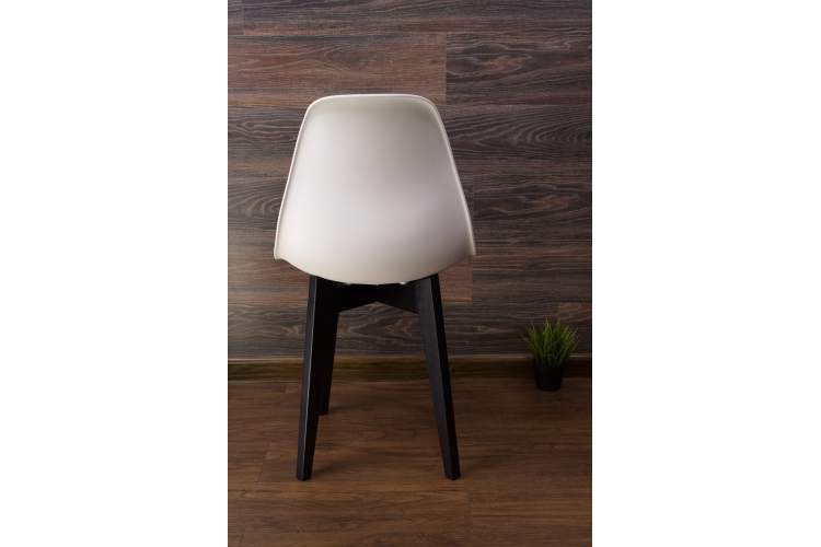 Стул Сашш чёрный /белый, серый-4