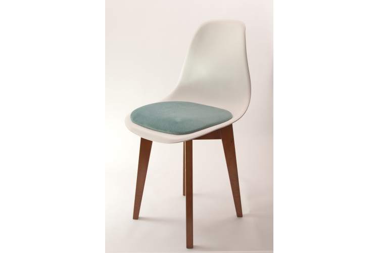 Стул Сашш орех /белый, бирюза-10