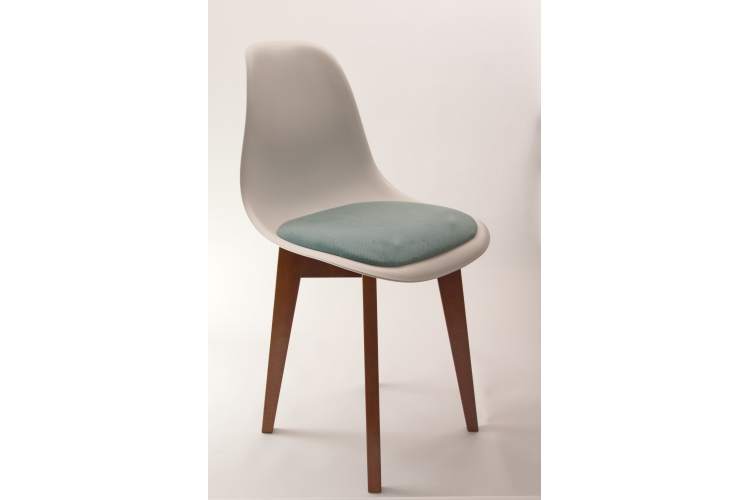 Стул Сашш орех /белый, бирюза-16