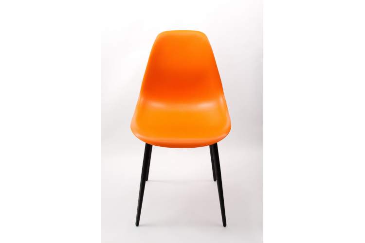 Стул Туссе чёрный /оранжевый-8